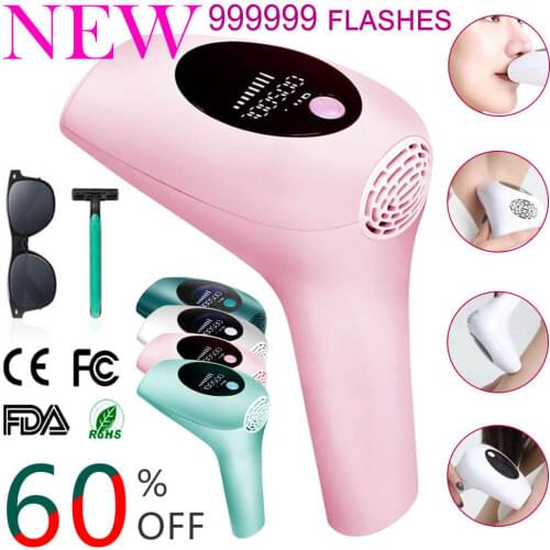 Best Flash Laser Epilator New Sale IPL Professional Permanent Photoepilator LCD Laser Hair Removal Painless Electric Depilator