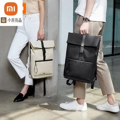 Xiaomi 90fun backpack large-capacity business campus bag backpack mens shoulders 15.6-inch laptop waterproof computer bag