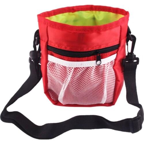 Detachable Pet Training Treat Snack Bag Dog Pouch Feed Pocket Waist Shoulder Bags