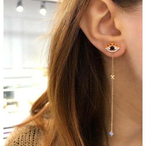 STELA EYE ZİNCİR EARRINGS