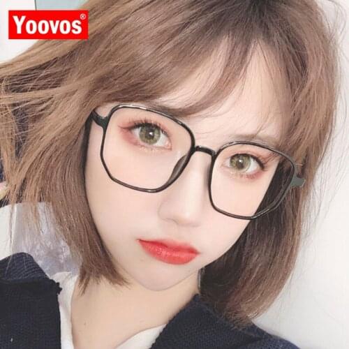 Yoovos Square Glasses Frame Women Luxury Brand Eyeglasses Frame Vintage Glasses For Women Computer Okulary Clear Gafas De Mujer
