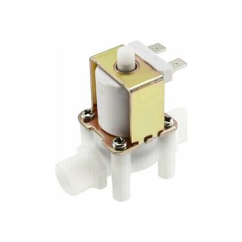 1pc G3/8" Water Solenoid Valve DC 12V Normally Open Male Thread Inlet with Filter