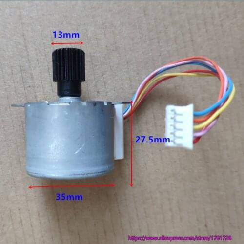 12V 35mm stepping gear motor 35BYJ412B 4-phase 5-wires for air conditioner
