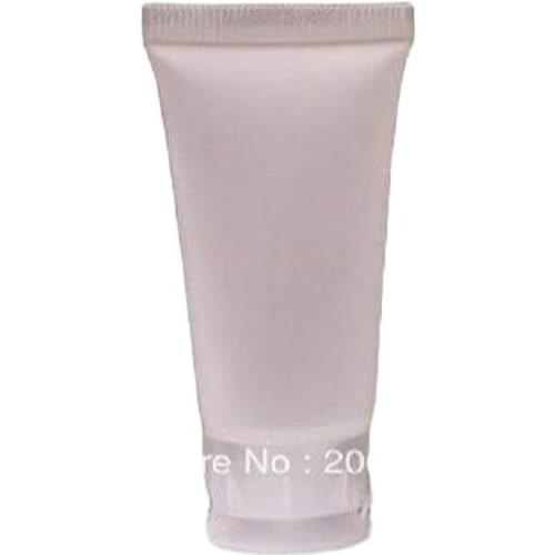 15ml frosted mildy wash soft tube, butter or handcream tube with flip lid