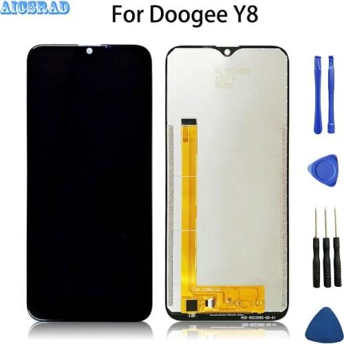 6.1 inch FOR Doogee Y8 X90L LCD Display+Touch Screen Digitizer Assembly 100% tested LCD+Touch Digitizer for Y 8+Tools