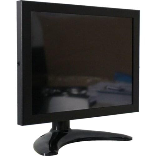 8 inch BNC industrial metal shell computer VGA monitor AV interface display 1024 x768 high bright