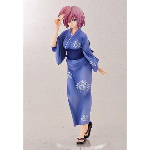 21CM Japanese anime figure Fate/Grand Order Shielder athrobe ver action figure collectible model toys for boys