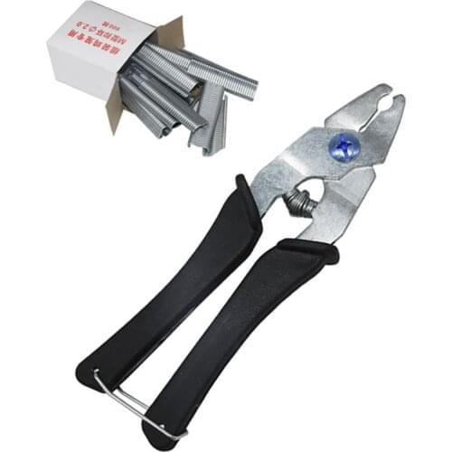 1Set Chicken Bird Cage Clamp Installation Scattered M Nail Pliers Animal Cages Pliers Rabbit Cage Accessories Installation Tools