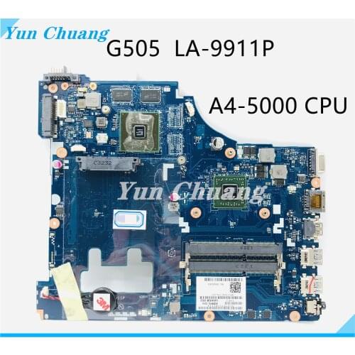 G505 VAWGA/GB LA-9911P motherboard For Lenovo g505 motherboard la-9911p motherboard with A4-5000 CPU 100% test work