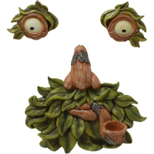 Miniature Fairy Old Man for Yard Art Decor for Kids Room Outdoor Accessories