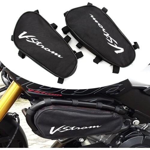 Motorcycle Accessories FOR SUZUKI V-STROM DL1000 2013 2014 15 onwards Frame Crash Bars Waterproof Bag Repair Tool Placement Bag