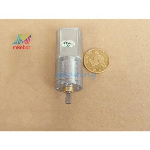 Diameter 20MM DC motor 20GA 130 geared motor Robot lock Car model Motor Gearbox gear
