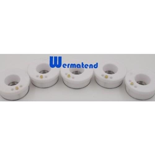 Wermatend 5pcs/lot Wholesale for P0571-1051-00001 ceramic laser nozzle holder KT B2ins CON ceramic part Free shipping