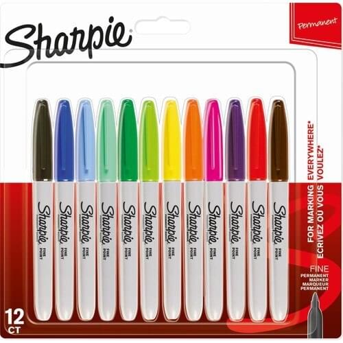 Sharpie Pen Permanent Marker 12'li Package