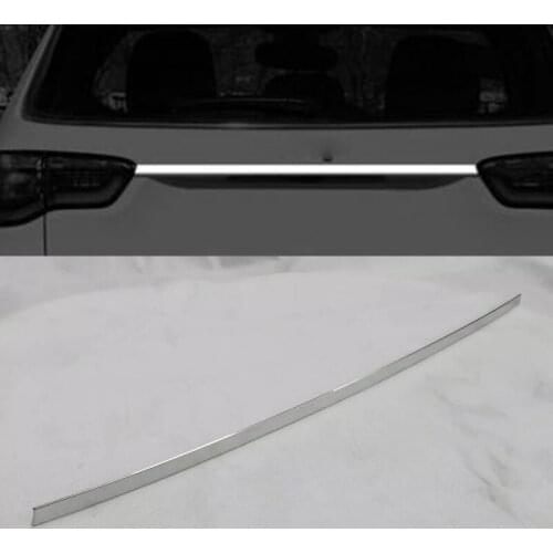 FIT FOR JEEP COMPASS 2017 STAILNESS STEEL REAR TRUNK LID COVER TAILGATE TRIM BACK BOOT DOOR HANDLE MOLDING CAR STYLING GARNISH