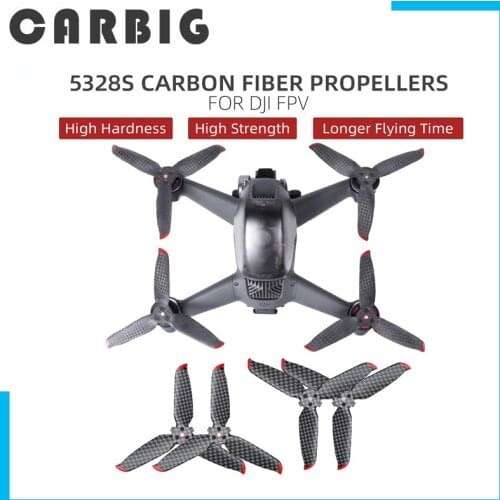 5328S Carbon Fiber Propellers High Hardness Drone Accessories for DJI FPV