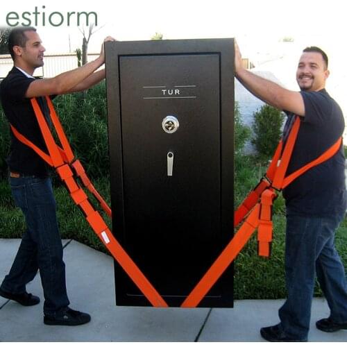 Adjustable Lifting Moving Strap,Heavy Objects Furniture Transport Belt, Easily Shoulder Wrist Carrying Strap,Home Move Tool