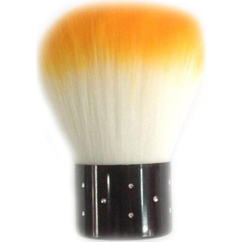 Manicure Nail Brush Makeup Colorful Soft Nail Art Brush for Acrylic & UV Gel Nail Art Dust Cleaner Brush