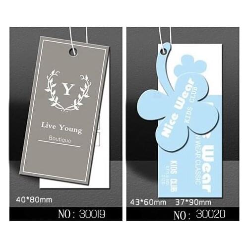 Supper High-Grade tag Hot sell hang tags girl /kid/women clothing tag custom printed fashion hangtag/clothing hang tag JYSJ3110