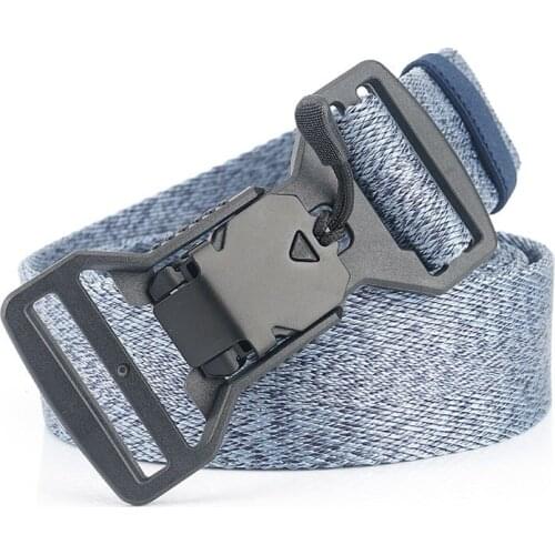 Trend Fashion Unisex Nylon Belt Convenient Insert Buckle Mens belt Casual Sports Pants Men and Women belts Luxury belt