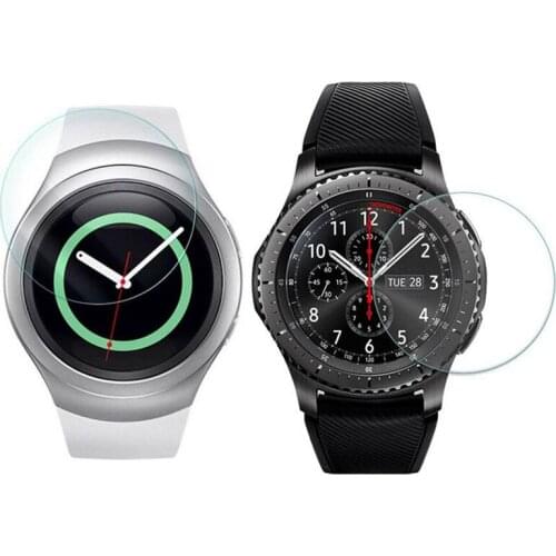 Ultra Clear Tempered Glass Protective Film For Samsung Gear S2 S3 Classic/Frontier Smart Watch Display Screen Protector Cover