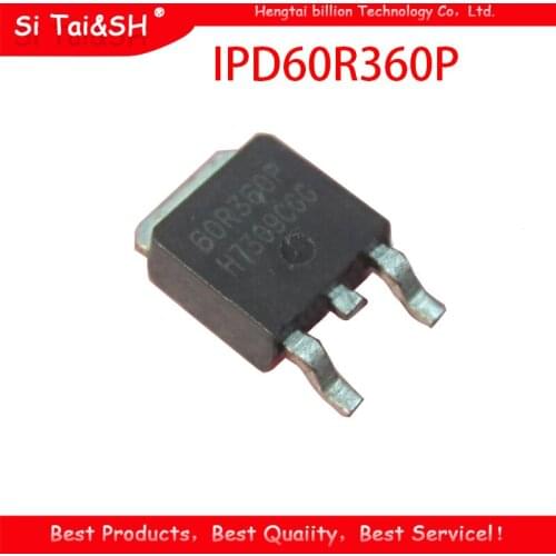 10pcs IPD60R360P TO-252 60R360P IPD60R360 TO252 60R360Q 60R360 SOT new original