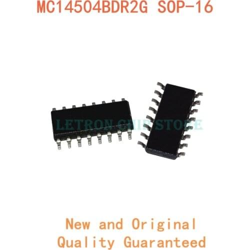 10PCS MC14504BDR2G SOP16 MC14504BG SOP-16 14504BG SOP MC14504B SOIC16 MC14504 SOIC-16 SMD new and original IC Chipset