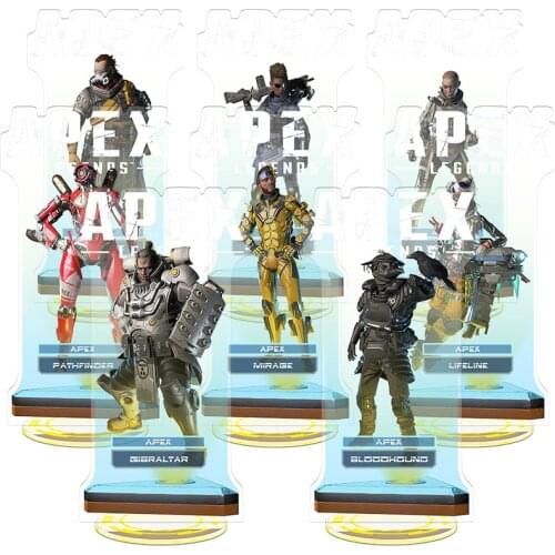 25 Styles Game Figures Apex legends Action Figure Toys Top Quality Collection Model Decoration Acrylic Display Board
