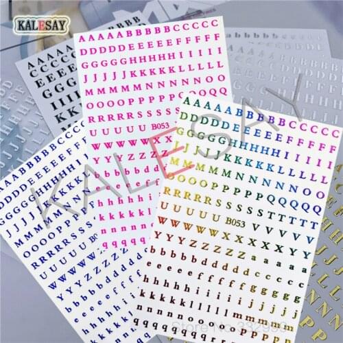 DIY 3D Nail Art Stickers Star Light Manicure Design Accessories Back Glue Decoration Foil Nail Art Decor Designer Nail Stickers