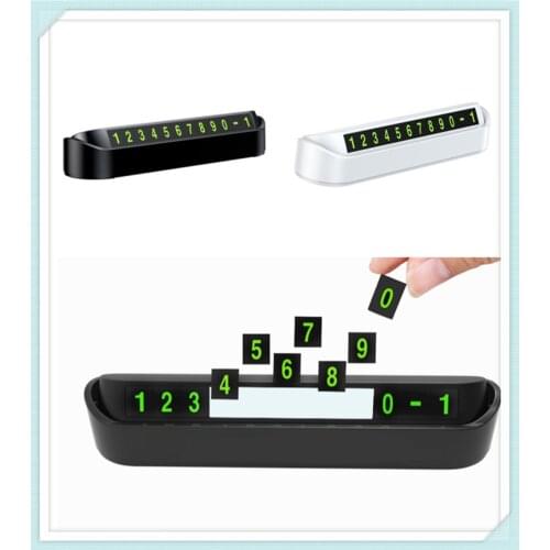 Car parts temporary stop sign phone number box for Mercedes Benz W211 W203 W204 W210 W124 AMG W202 CLA W212 W220 W205