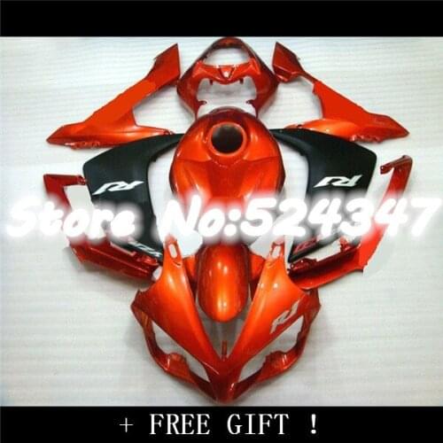 B Fairings YZFR1 2007 - 2008 2008 Red Black YZF R1 07-08