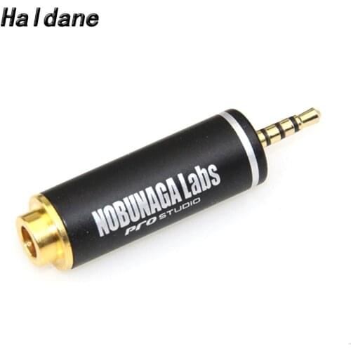 Haldane 2.5mm TRRS Balanced Male to 4.4mm Balanced Female Adapter 4.4mm Female to 2.5mm Balanced Male Connector Audio Adapter