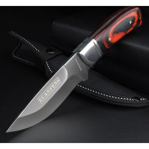 EDC tool fixed knife outdoor film knife camping multifunctional knife high survival knife hardness short knife wild