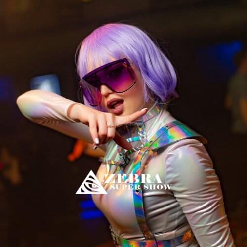 Laser Symphony gogo costume solo nightclub Women party girlb club stage dance wear