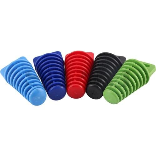 Small Exhaust tube plug Muffler washing WaterProof Plug for Dirt Pit Bike Motortcycle Supermoto street bikes ATV Free Shipping