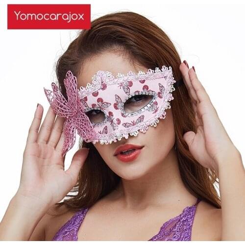 6 Color Accessories Exotic Apparel Party Sexy Hollow Mask Nightclub For Women Queen Female Lingerie Fun Play
