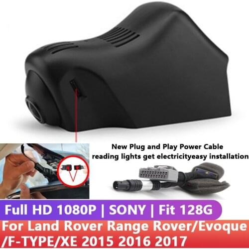 New! Easy Installation Car DVR Wifi Dash Cam Video Recorder camera For Land Rover Range Rover /Evoque /F-TYPE /XE 2015 2016 2017