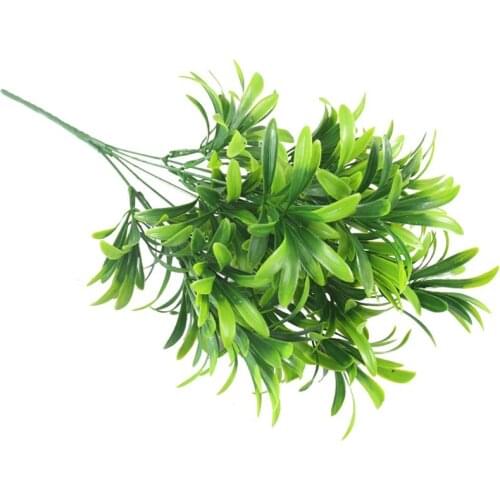New Artificial Plant Creative Decorative Artificial Plant Ferns Simulation Plant Plastic Flower Fern Wall Material Accessories