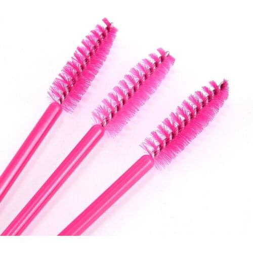 Eye Lashes Cosmetic Brushes Maquillaje For Makeup Tool Disposable Eyelash Mascara wands Make Up Brushes Applicator 50 Pcs/Set
