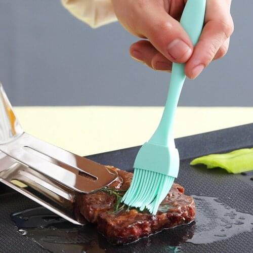 Silicone Baking BBQ Basting Brush Bakeware Pastry Bread Oil Cream Cooking Brushes Baking Kitchen Tools For Outdoor Camping