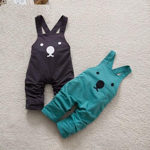 Lovely Baby Braces Infants Cute Pants Boys Girls Kids Bear Character Gallus Supenders Trousers Toddlers Kids Toddle Pants