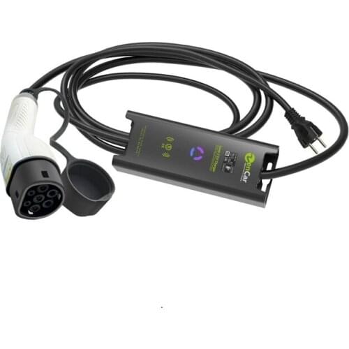 Type B TUV IEC 62752 16A 3.7KW EV Car Portable charger Type 2 IEC 62196