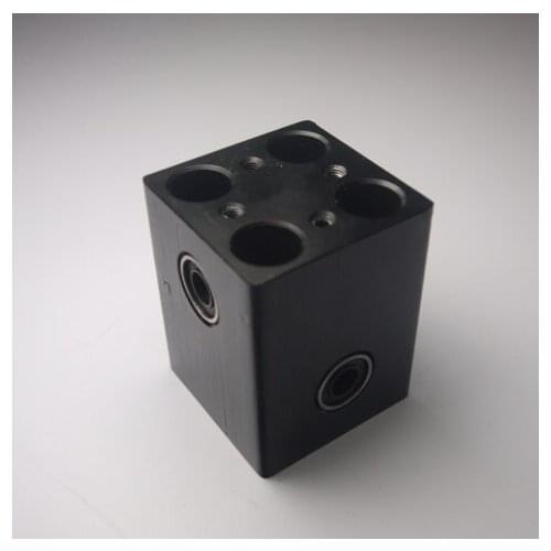 Ultimaker slide blocks cross slide table/mount/holder for DIY 3 D printer aluminium alloy top quality free ship