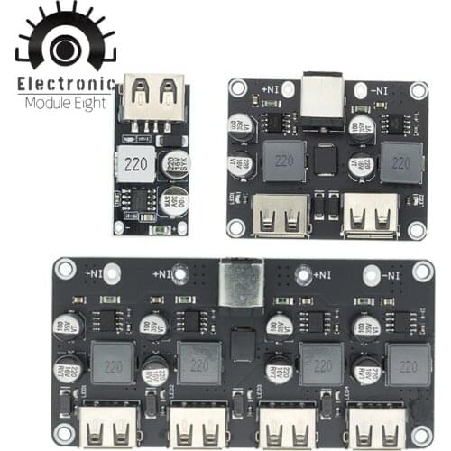 1PCS USB QC3.0 QC2.0 USB DC-DC Buck Converter Charging Step Down Module 6-32V 9V 12V 24V to Fast Quick Charger Circuit Board 5V