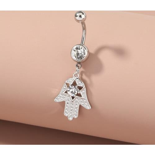 Fashion Belly Button Nail Butterfly Star Moon Love Sexy Simple Body Piercing Personality Charm Jewelry Woman Valentines Day Gift