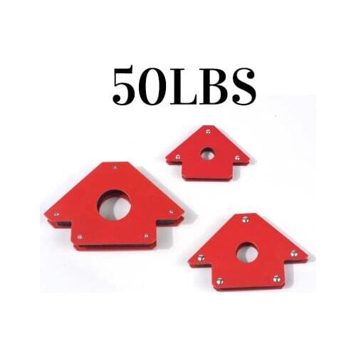 50LBS Magnetic Holder Corner Welding Magnets Fixator 45 90 130 Angles Magnetic Triangular Heavy Welding Holder Magnetic Tool