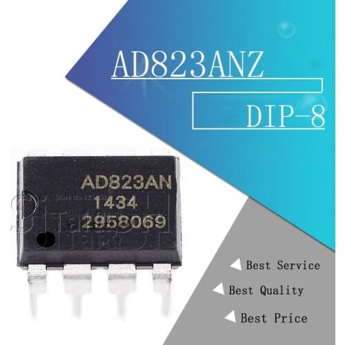 2PCS AD823ANZ DIP8 AD823 AD823AN DIP-8 DIP AD823A