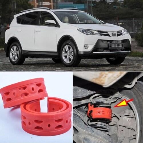 2pcs Rear Air Suspension Shock Bumper Spring Coil Cushion Buffer For Toyota RAV4
