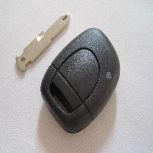 DAKATU 1 Button Uncut Blade Remote Car Key Shell For Renault Twingo Clio Kangoo Master NO Chip Keyless Entry Fob Case