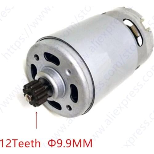 DC Motor 12 teeth replace for BOSCH cordless Drill Screwdriver GSR 7.2V 9.6V 12V 14.4V 16.8V 18V 21V accessories Spare Parts